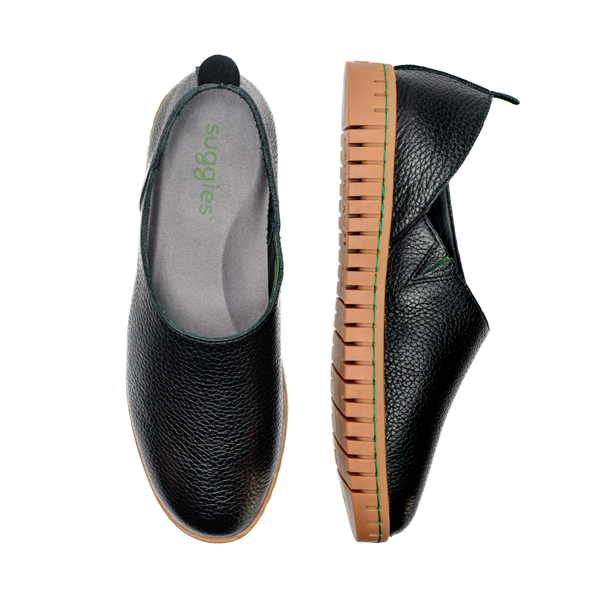 Italian leather flats